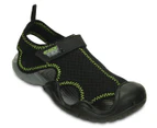 Crocs Kids' Swiftwater Sandal - Black/Charcoal