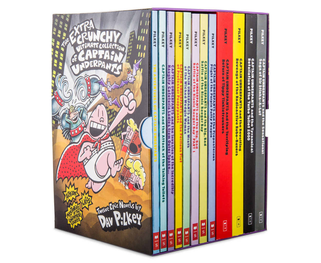 Captain Underpants The Extra Crunchy Ultimate Collection Ebay 