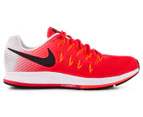 Nike Men's Air Zoom Pegasus 33 - Action Red/Black PR Platinum/TTL Crimson