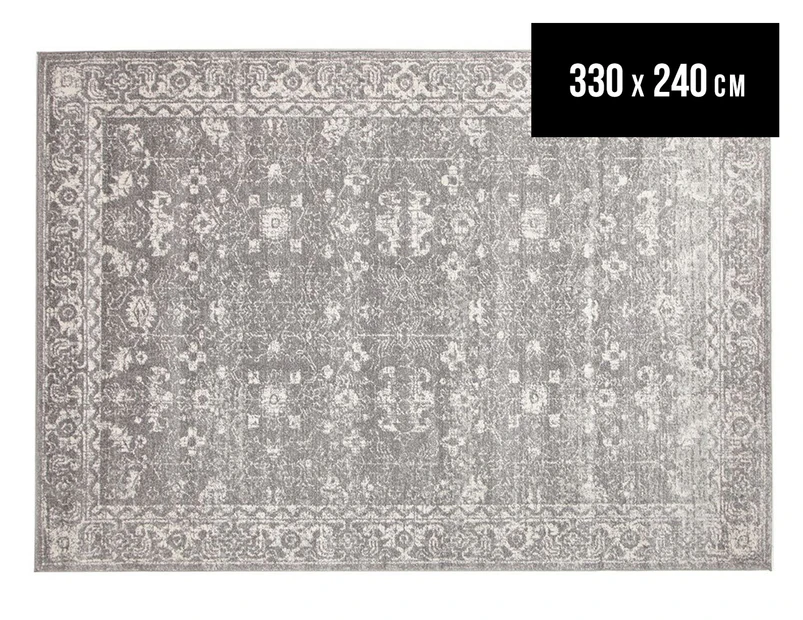 Tapestry Contemporary Easy Care Vienna 330x240cm Rug - Grey