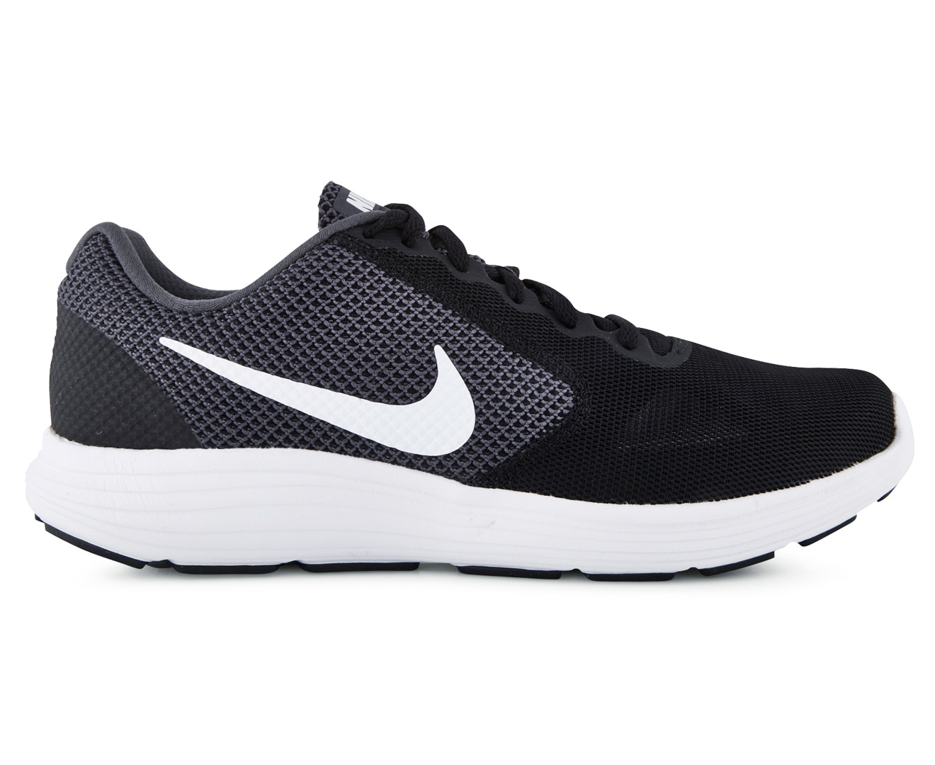 Nike Men's Revolution 3 Shoe - Dark Grey/White/Black | Catch.co.nz