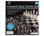 Imperial Glass Chess And Checkers Game Set - Multi 