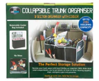 Collapsible Trunk Organiser w/ Cooler Bag - Black/Grey