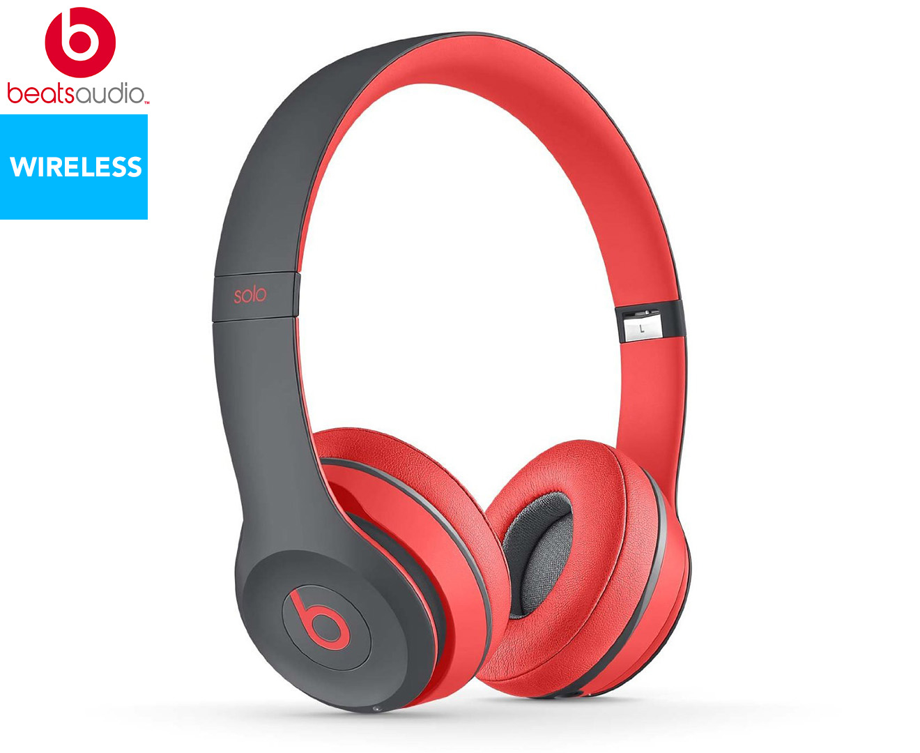 Beats Solo2 Wireless Active Headphones Red Catch .au