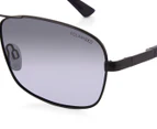 Cancer Council Men's Murray Polarised Sunglasses - Matte Black/Navy/Grey