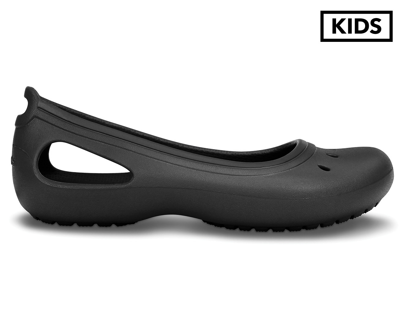 Crocs Kids' Kaydee Flat Shoes - Black | Catch.com.au