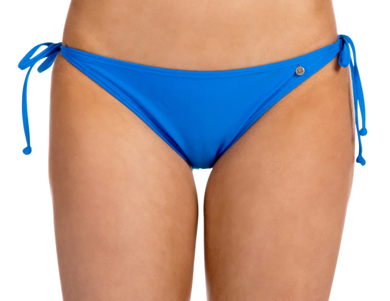 All About Eve Women's Tie Side Bikini Bottom - Marine