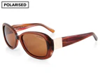 Cancer Council Women's Macleay Polarised Sunglasses - Rose Syrup/Brown