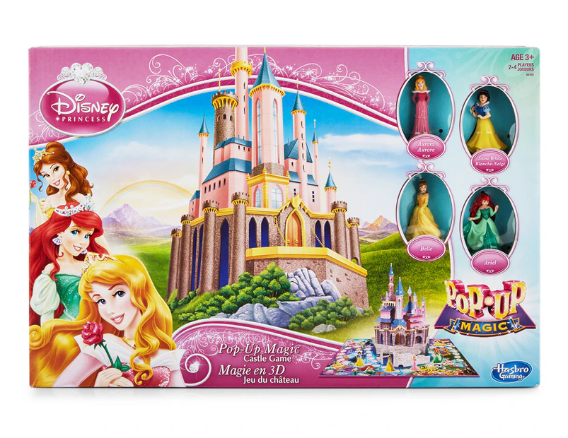 Jogo do Castelo Popup Magic 3D Princesas Disney Hasbro em Promoção