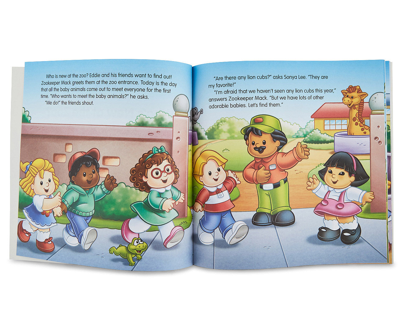 Fisher-Price Little People: Who's New At The Zoo Book | Scoopon Shopping