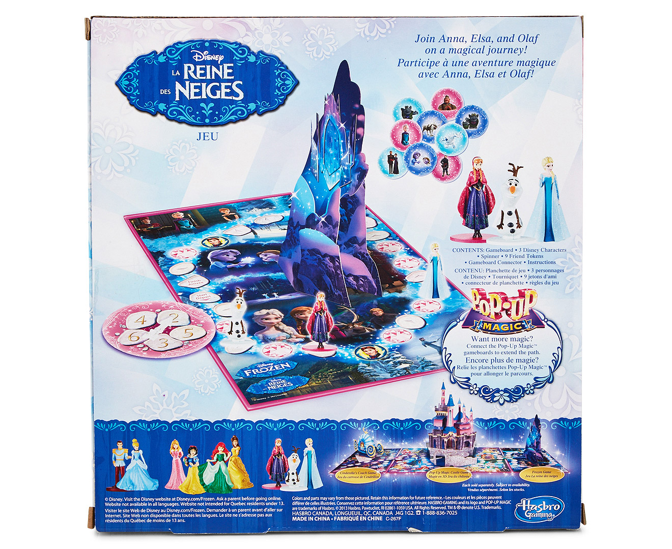 Disney Princess Pop Up Magic Frozen Board Game | Catch.com.au