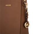 Michael Kors Jet Set Large Saffiano Leather Handbag - Brown