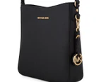 Michael Kors Jet Set Large Saffiano Leather Handbag - Black