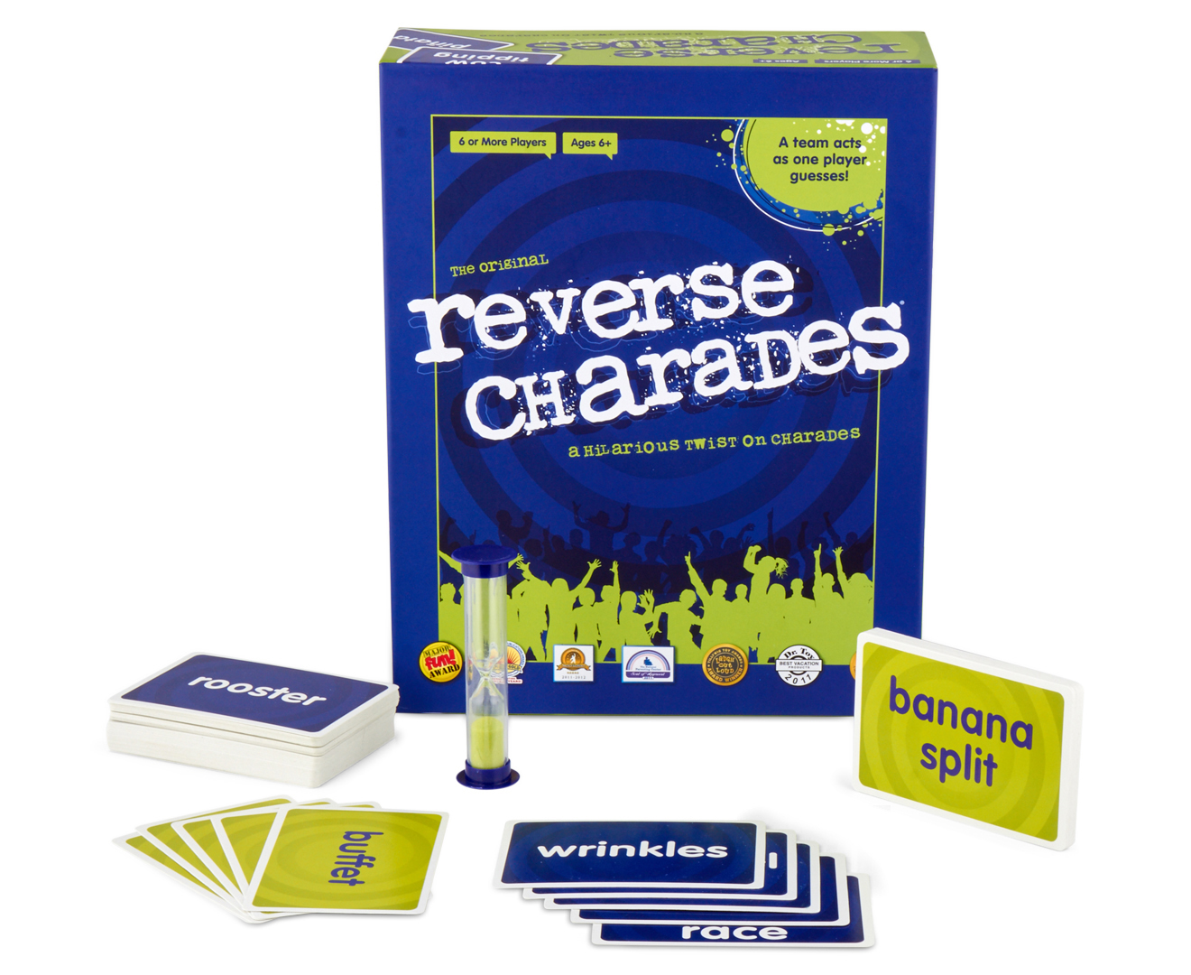 Reverse Charades Game Set Au