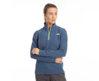 The North Face Women's Glacier 1/4 Zip Pullover - Shady Blue