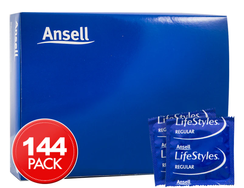 Ansell Lifestyles Condoms Regular 144pk
