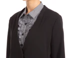 NNT Women's Concealed Front Jacket - Black