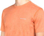 Columbia Men's Accelerwick Short Sleeve Knit Shirt - Orange