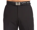 NNT Men's Flat Front Pant - Black