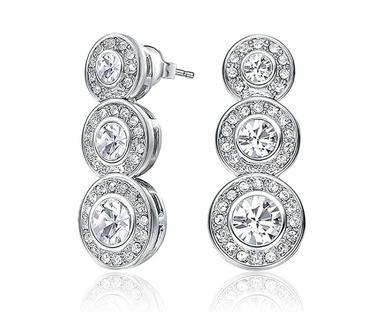 Mestige Tranquility Earrings w/ Swarovski® Crystals | Catch.com.au