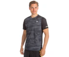 New Balance Men's Ice Short Sleeve Shirt - Black/Grey