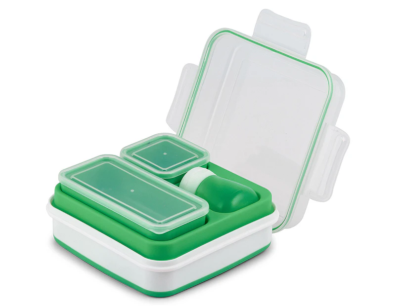 Cool Gear EZ-Freeze Collapsible Salad Kit - Green