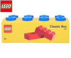 LEGO® 8-Knob Kids School Lunch Box - Blue