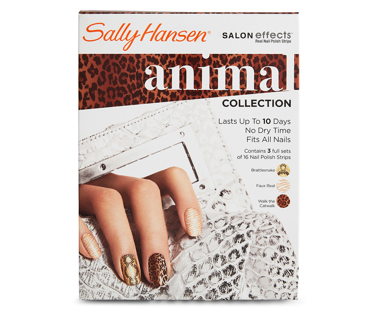 1. Sally Hansen Salon Effects Real Nail Polish Strips - wide 3