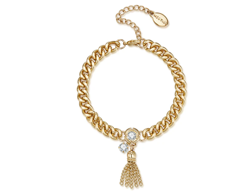 Mestige Golden Arianna Bracelet w/ Crystals from Swarovski - Gold