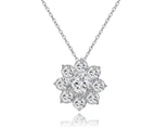 Mestige January Necklace w/ Crystals from Swarovski - Silver