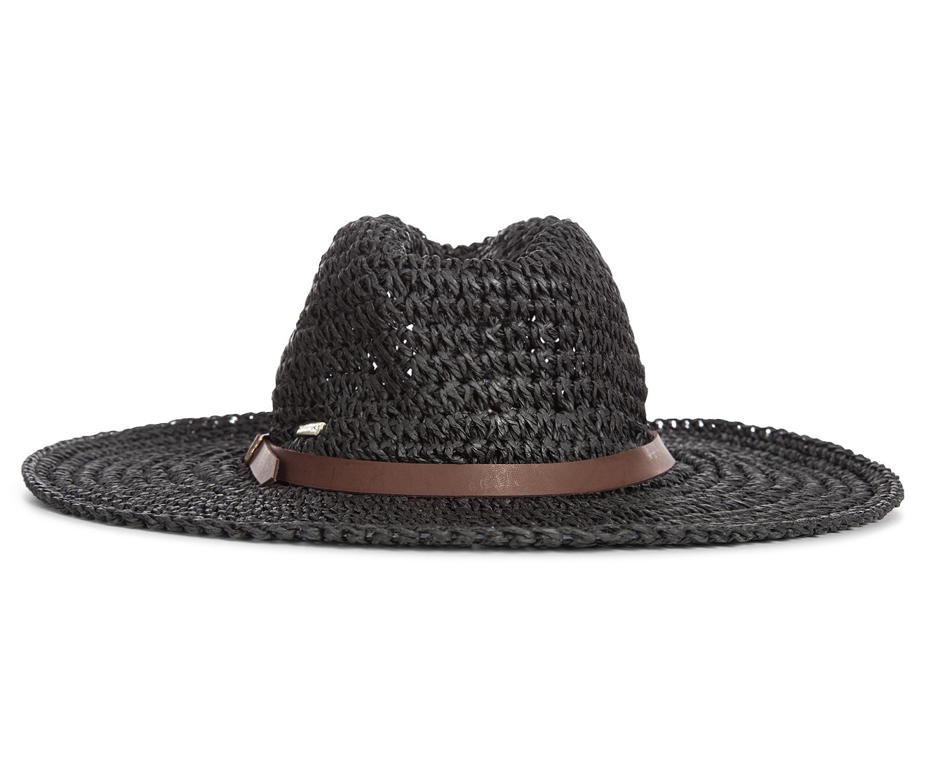 sheerSRSheer SR STRAW STEM HAT (BLACK） - ハット