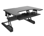Bratek Height Adjustable Standing Desk - Black