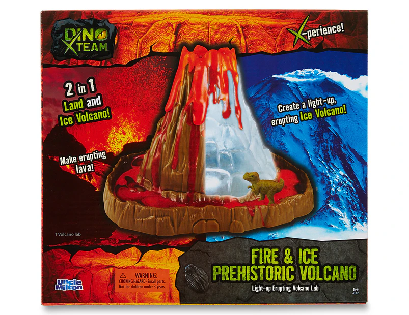 Uncle Milton Fire & Ice Prehistoric Volcano - Multi 