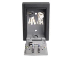 Spare Key Wall Mounted Combination Lock Box - Grey