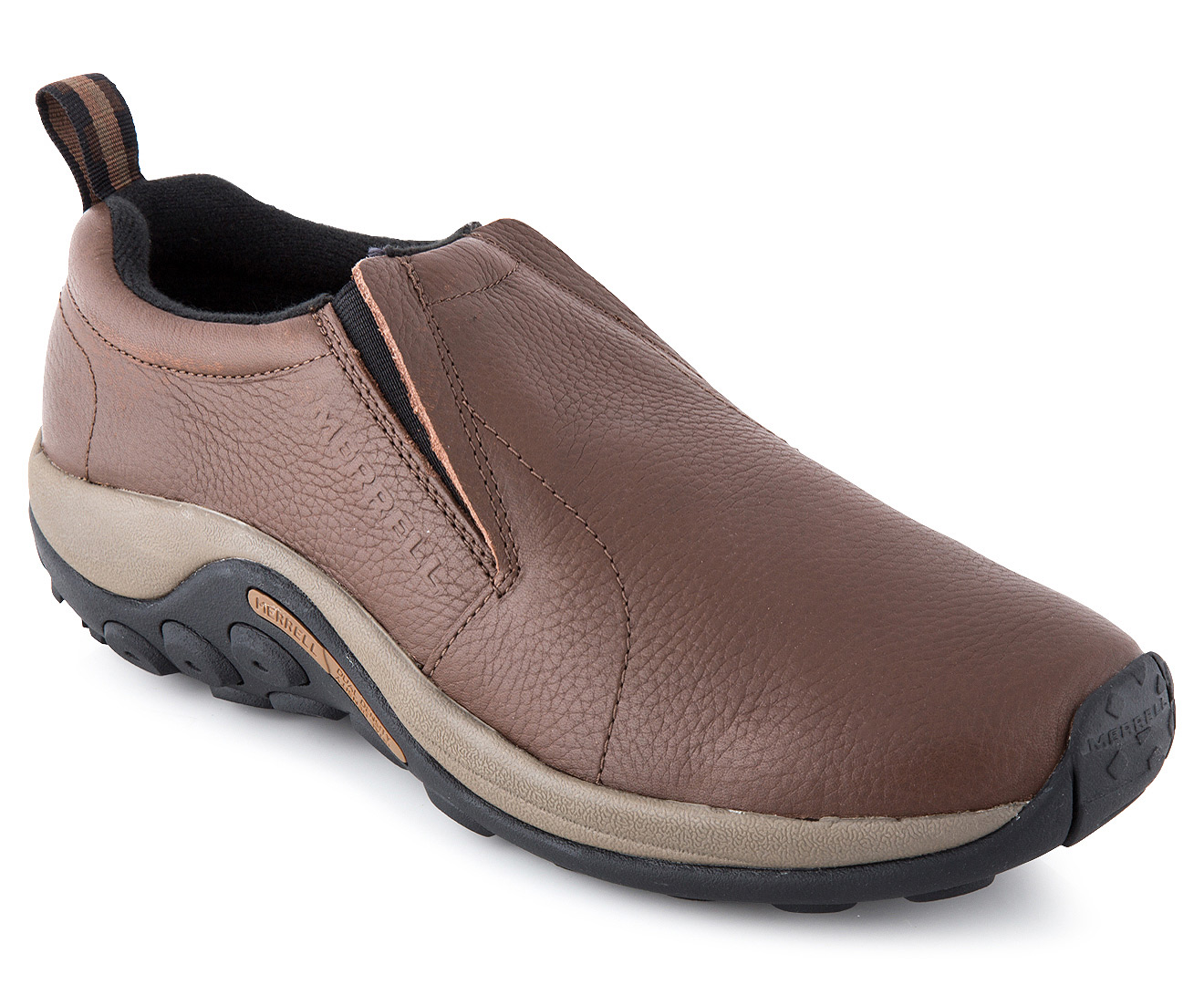 Merrell Men's Jungle Moc Leather Shoe - Black Slate | Scoopon Shopping