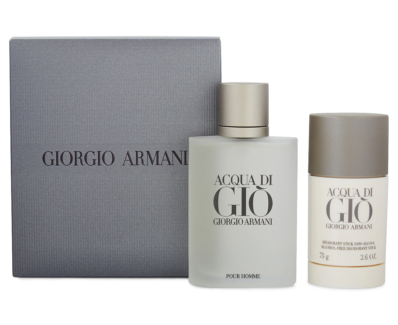 Acqua Di Gio by Armani 2 Piece Set For Men