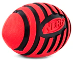 NERF Dog Medium Squeaker Football Toy - Red