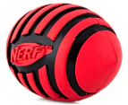 NERF Dog Medium Squeaker Football Toy - Red
