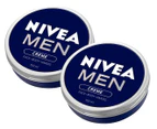 2 x Nivea Men Crème For Face, Body & Hands 150mL