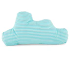 Kids Concepts Striped Cloud Cushion - Mint
