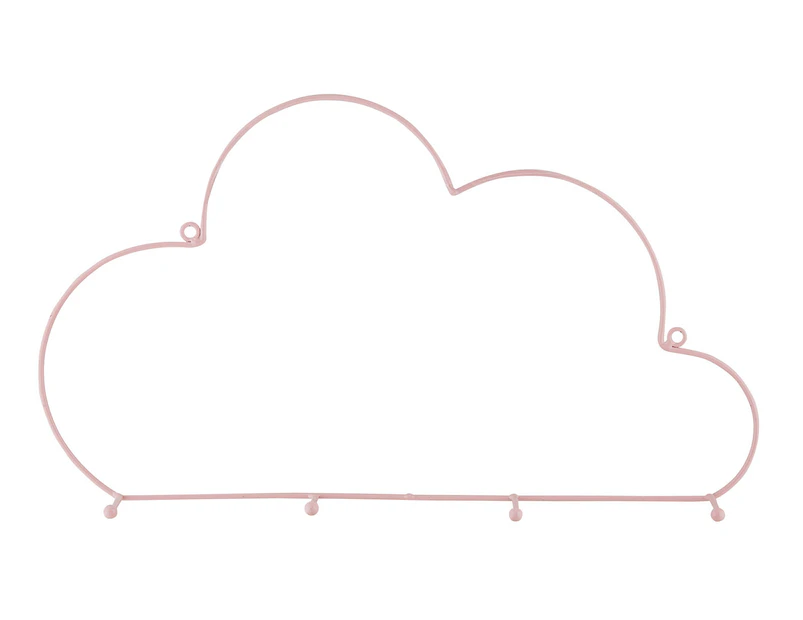 Kids Concepts Cloud Wall Rack - Pink