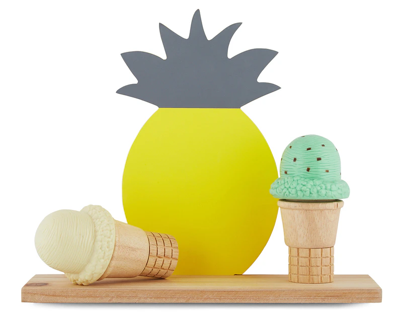 Kids Concepts Pineapple Shelf - Yellow