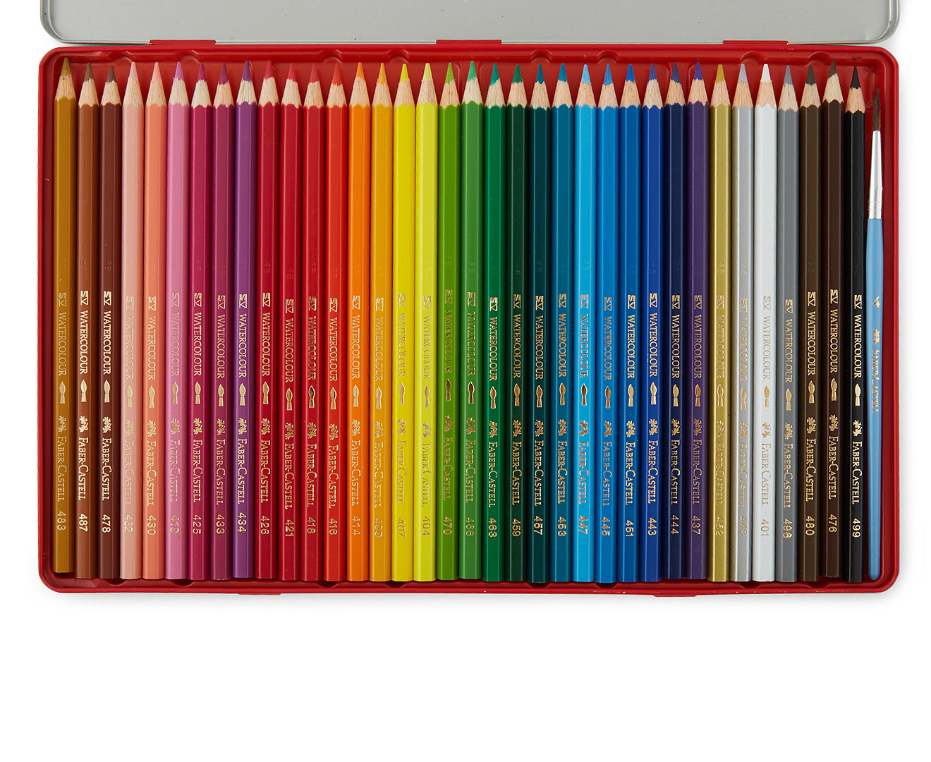 Faber-Castell 36 Watercolour Pencils Gift Tin | Catch.com.au