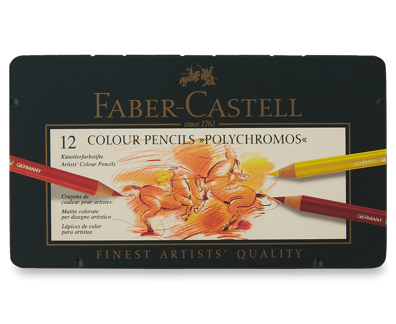 faber castell 12 polychromos colour pencils