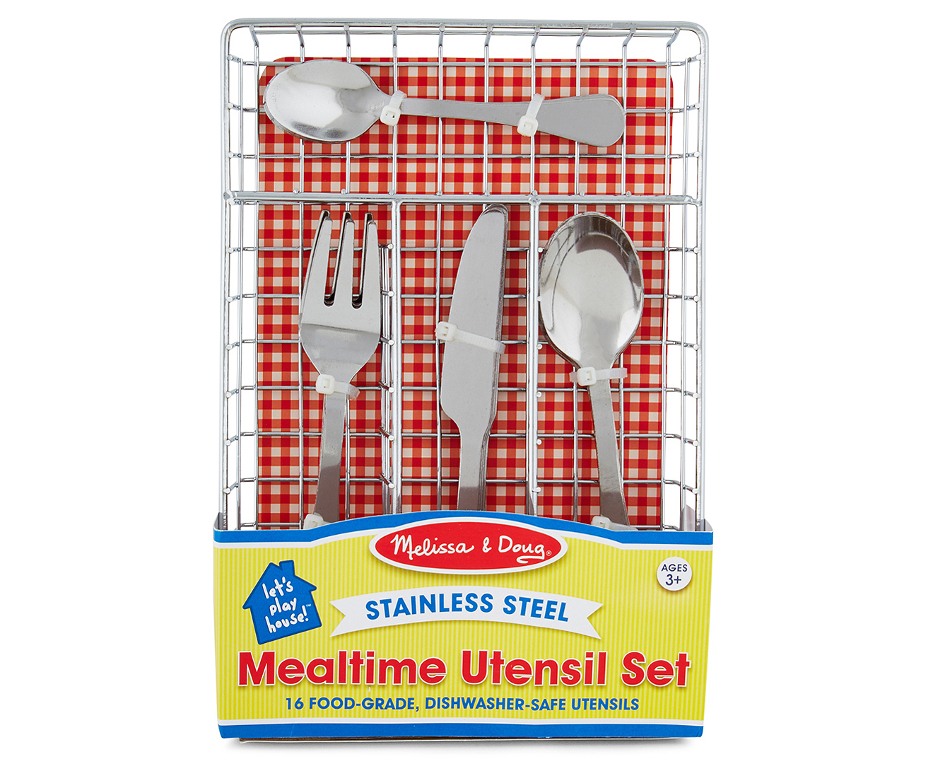 melissa and doug mealtime utensil set