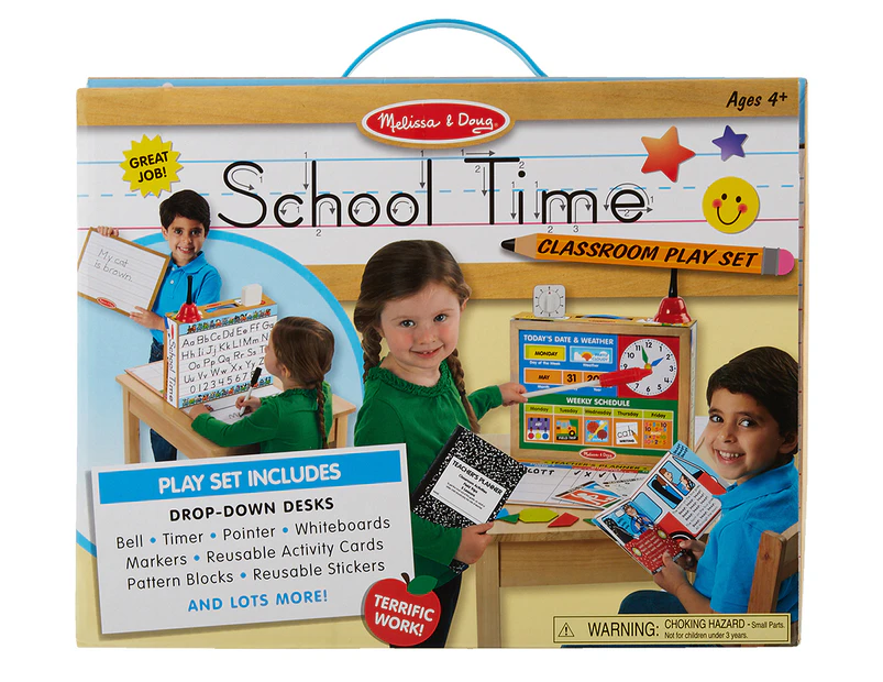 Melissa & Doug School Time Classroom Playset