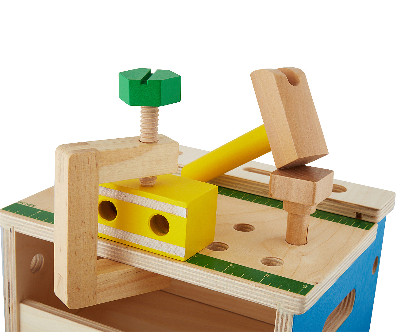 Melissa & Doug Mini Hammer & Saw Tool Bench Playset