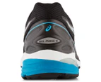 ASICS Men's GEL-Pulse 8 Running Shoe - Black/Silver/Blue Jewel