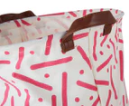 Kids Concepts Set of 2 Canvas Storage Bags - Watermelon/Sticks & Dots