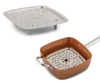 Innobella Ceramic Copper Pro Square Pan Set